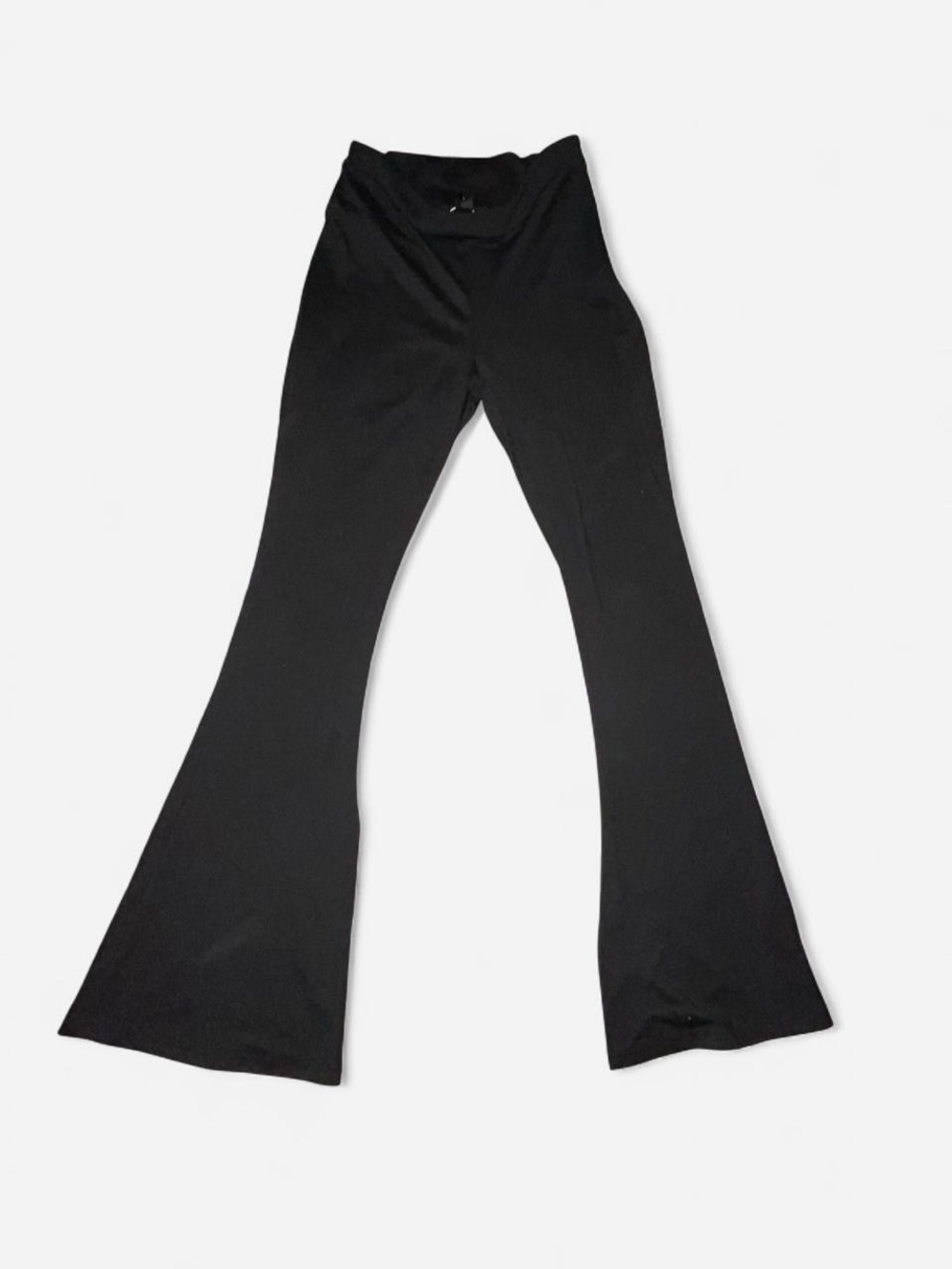 SHEIN Black Boot Cut Flared Leggings